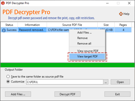 PDF Decrypter Pro