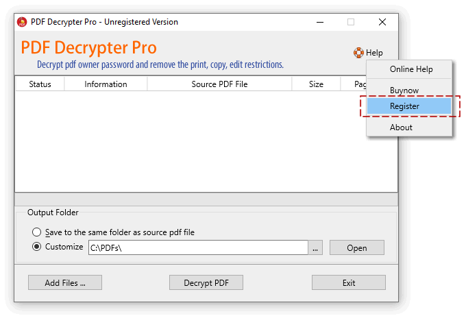 PDF Decrypter Pro